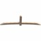 Ekena Millwork Bellingham Timber Gable Bracket, Douglas Fir, 108"W x 31 1/2"H x 3 1/2"D x 5 1/2"F, 7/12 Pitch GBW108X31X0406BEL00SDF - alternate 2